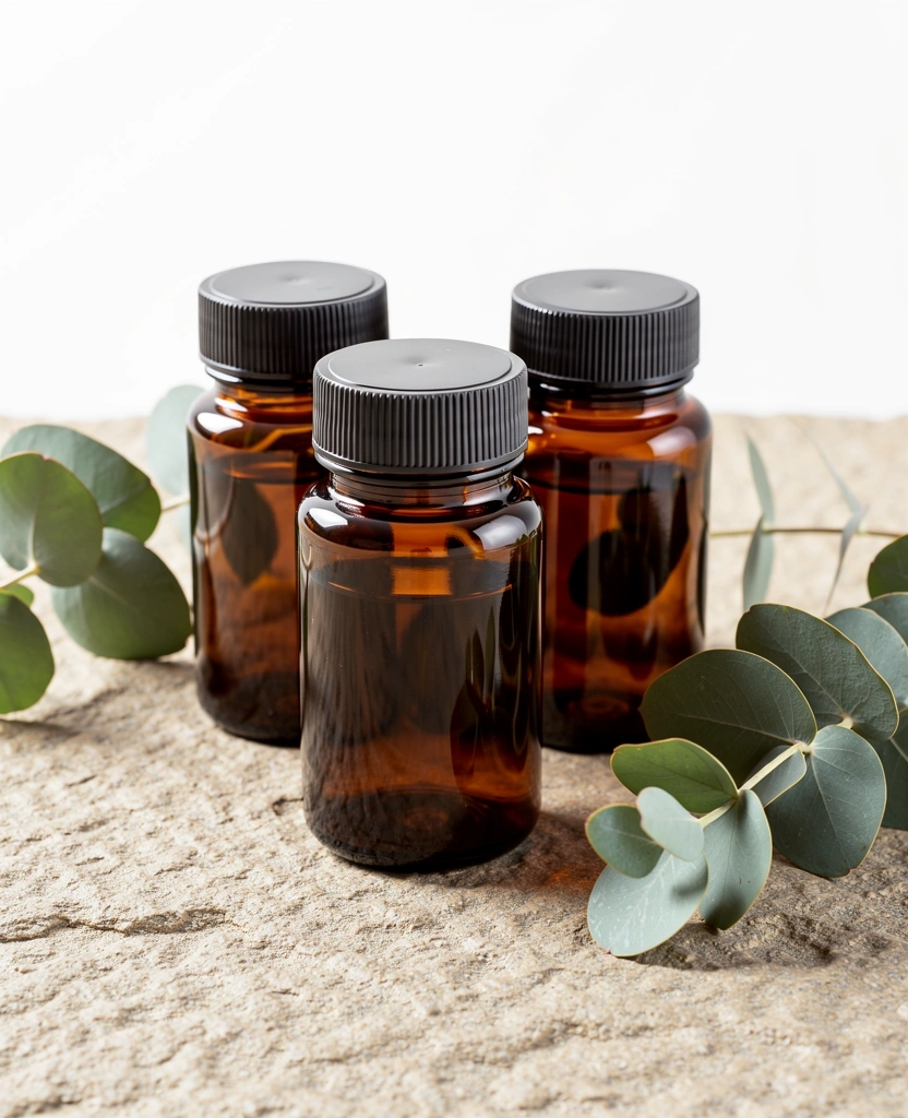 Natural supplement containers